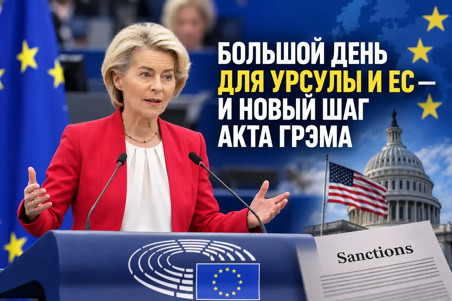 Большой день для Урсулы и ЕС — и новый шаг Акта Грэма