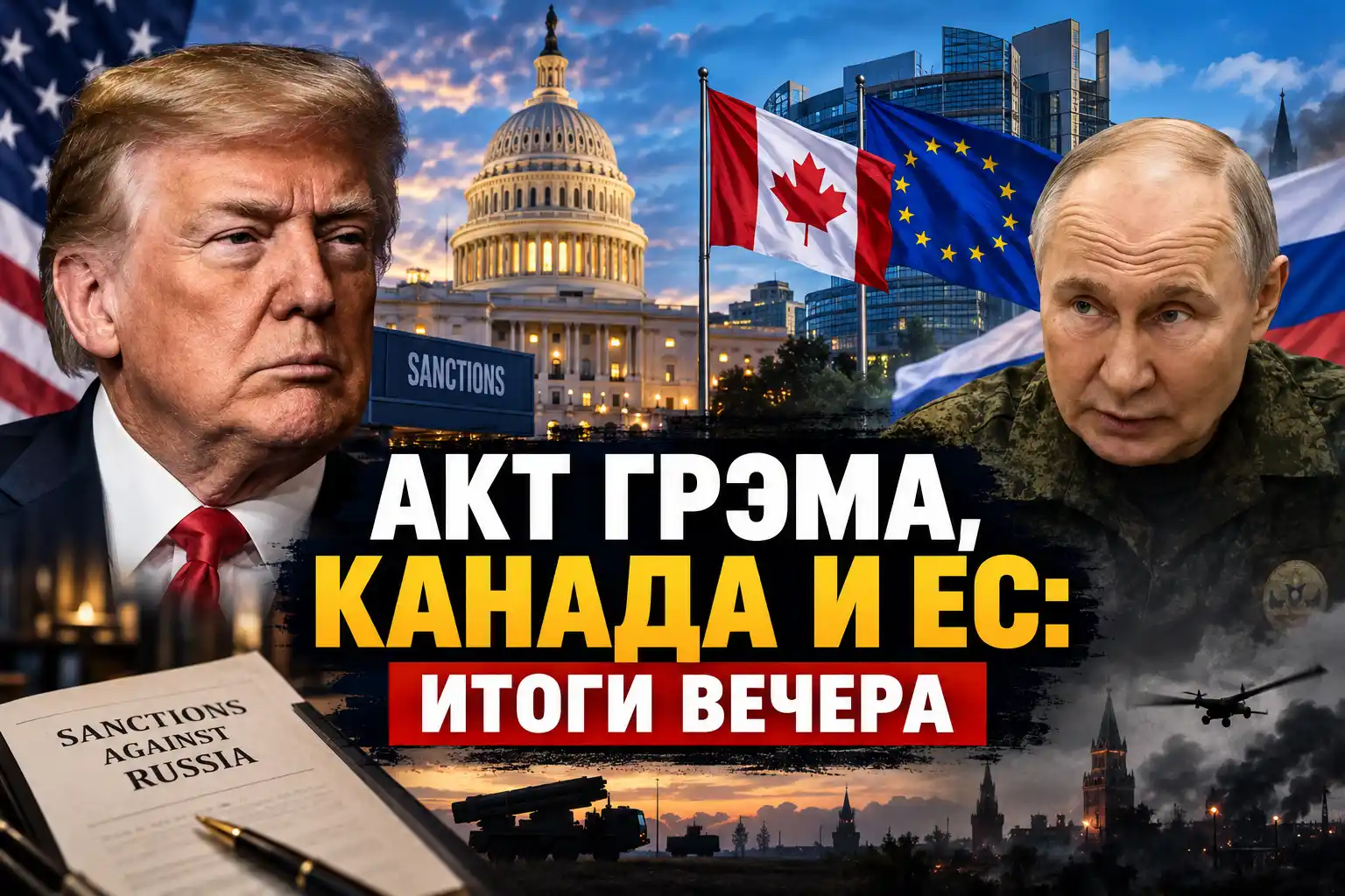 Акт Грэма, Канада и ЕС: итоги вечера