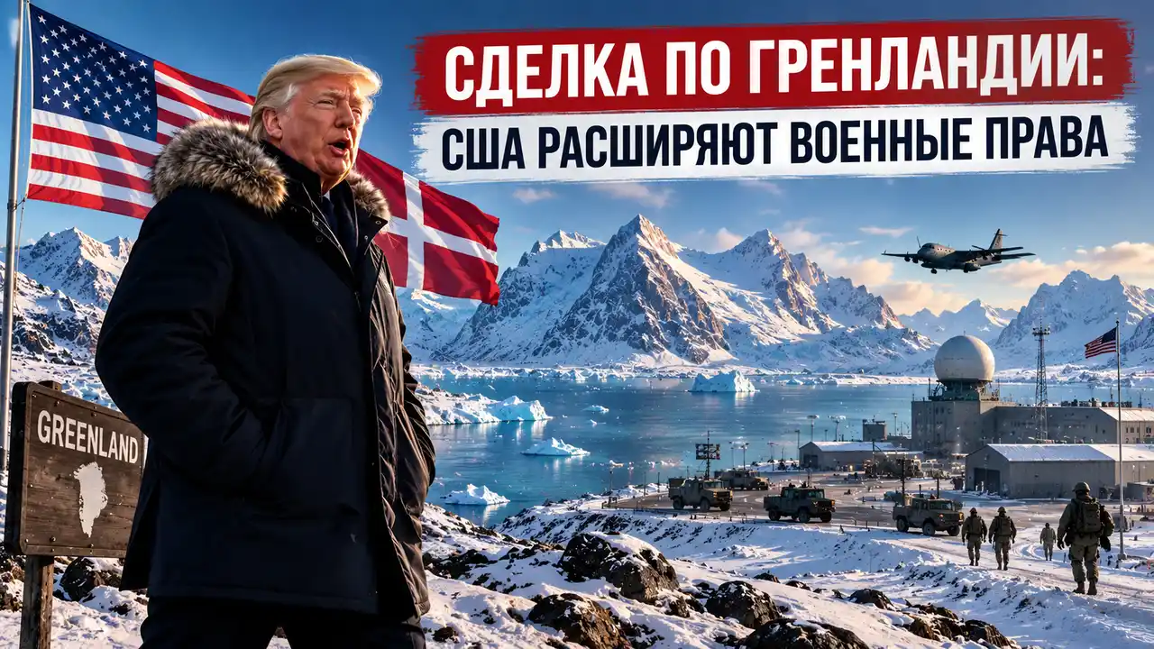 Сделка по Гренландии: США расширяют военные права