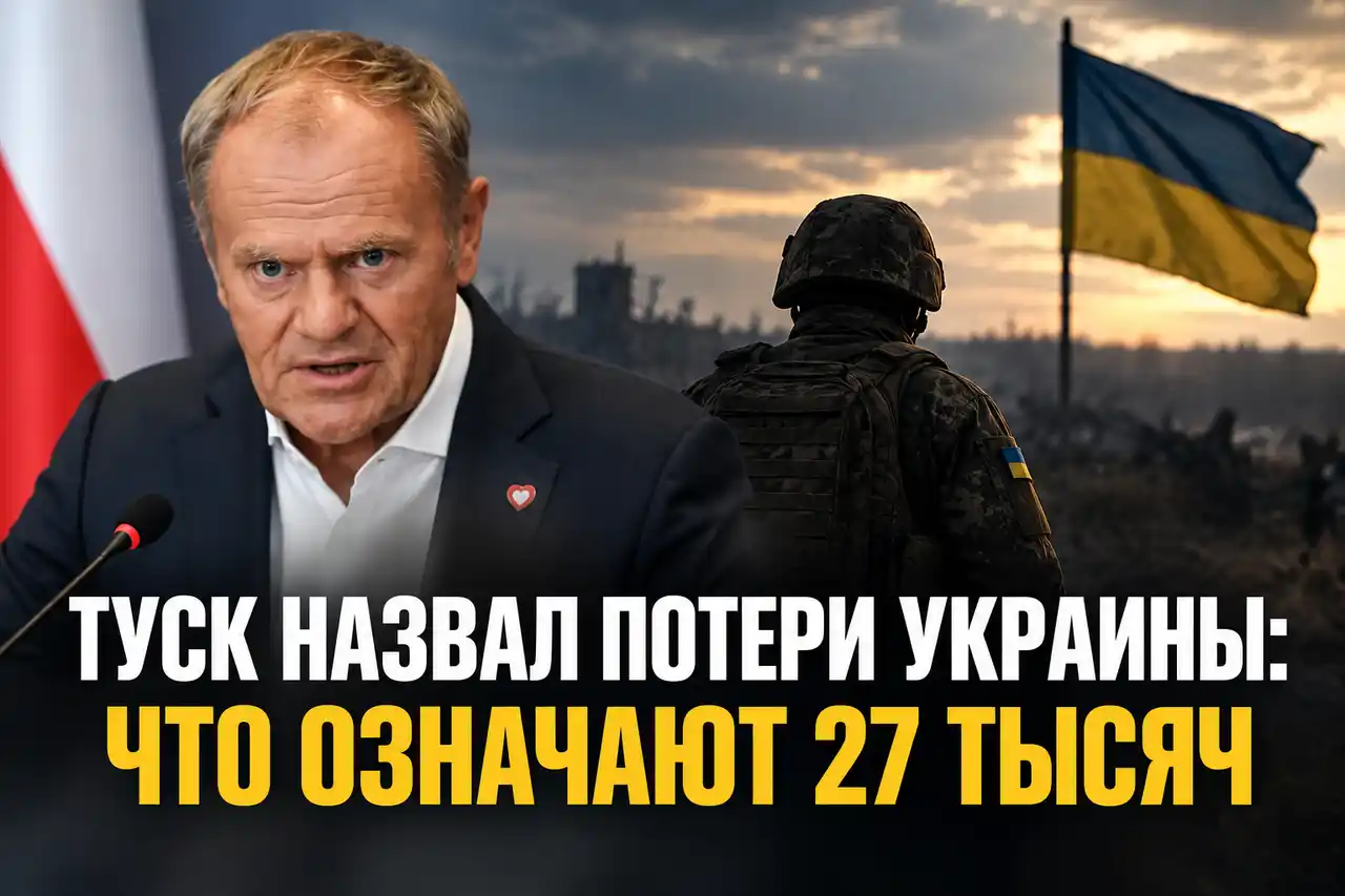 Туск назвал потери Украины: что означают 27 тысяч человек