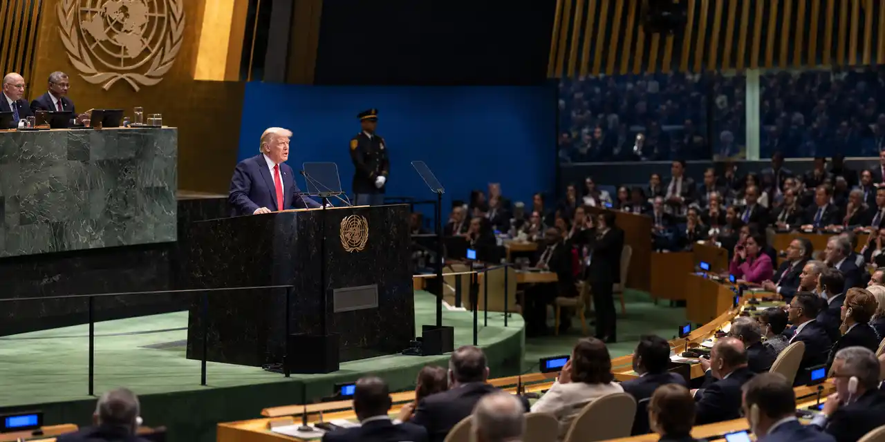 Трамп на Генассамблее ООН: война и новые тарифы