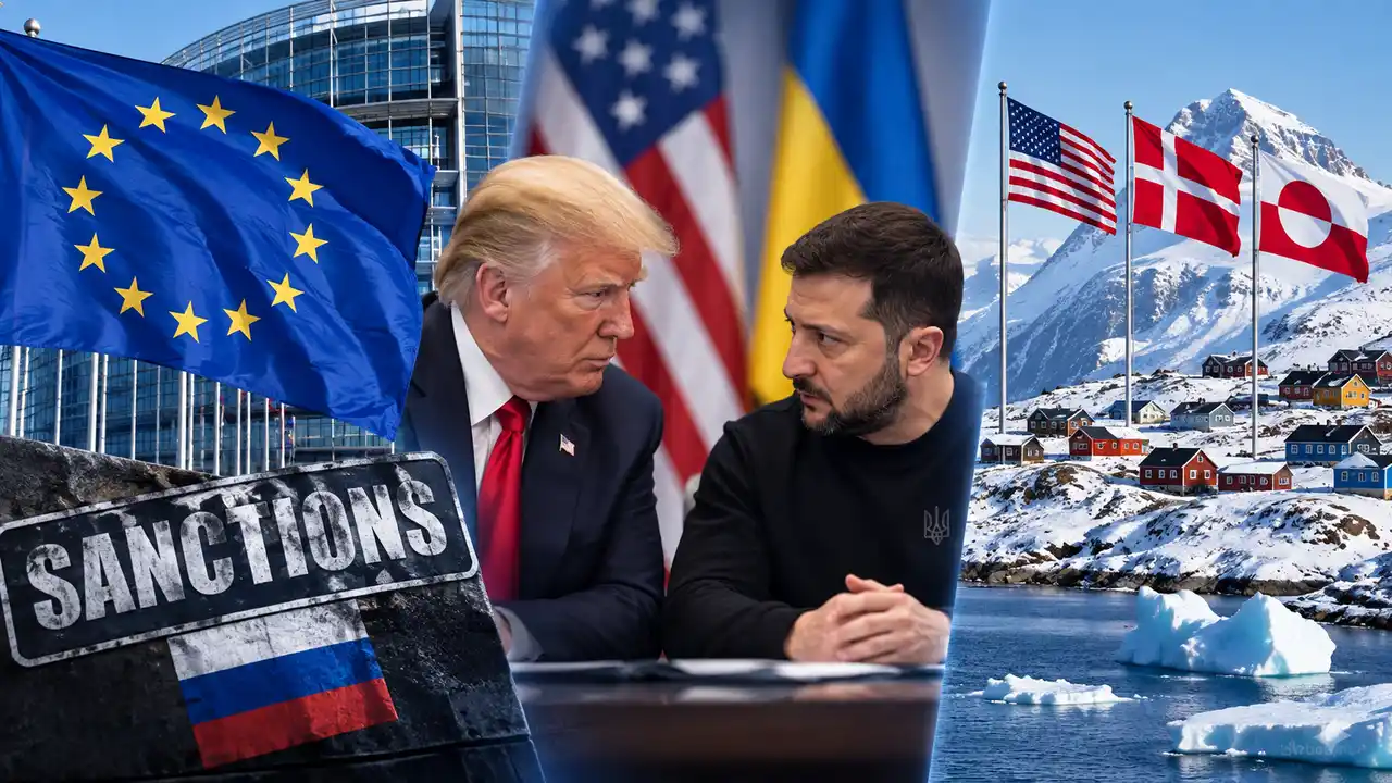 Санкции ЕС на три года, встреча Трампа и сделка по Гренландии