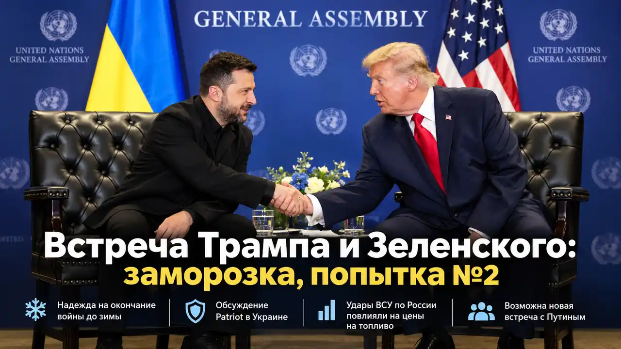 Встреча Трампа и Зеленского: заморозка, попытка №2