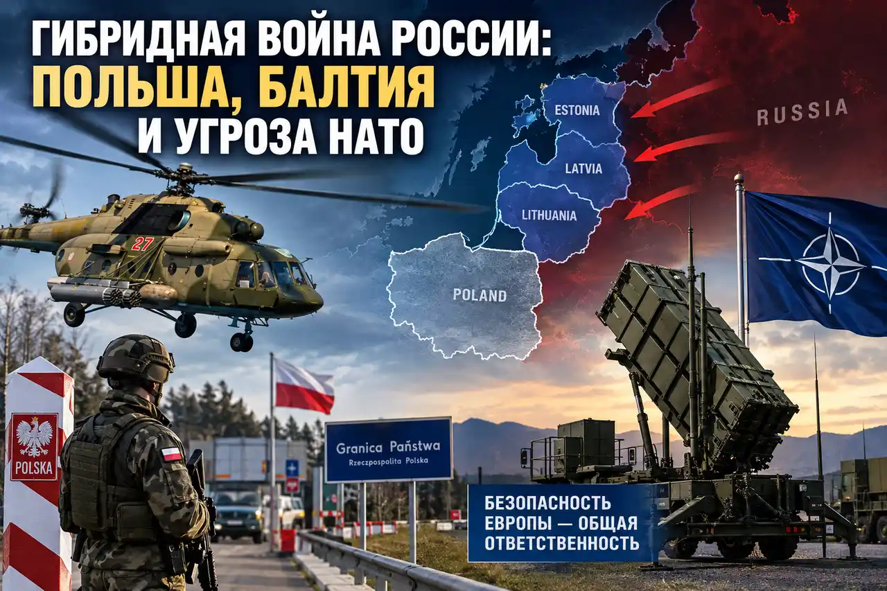 Гибридная война России: Польша и страны Балтии под угрозой