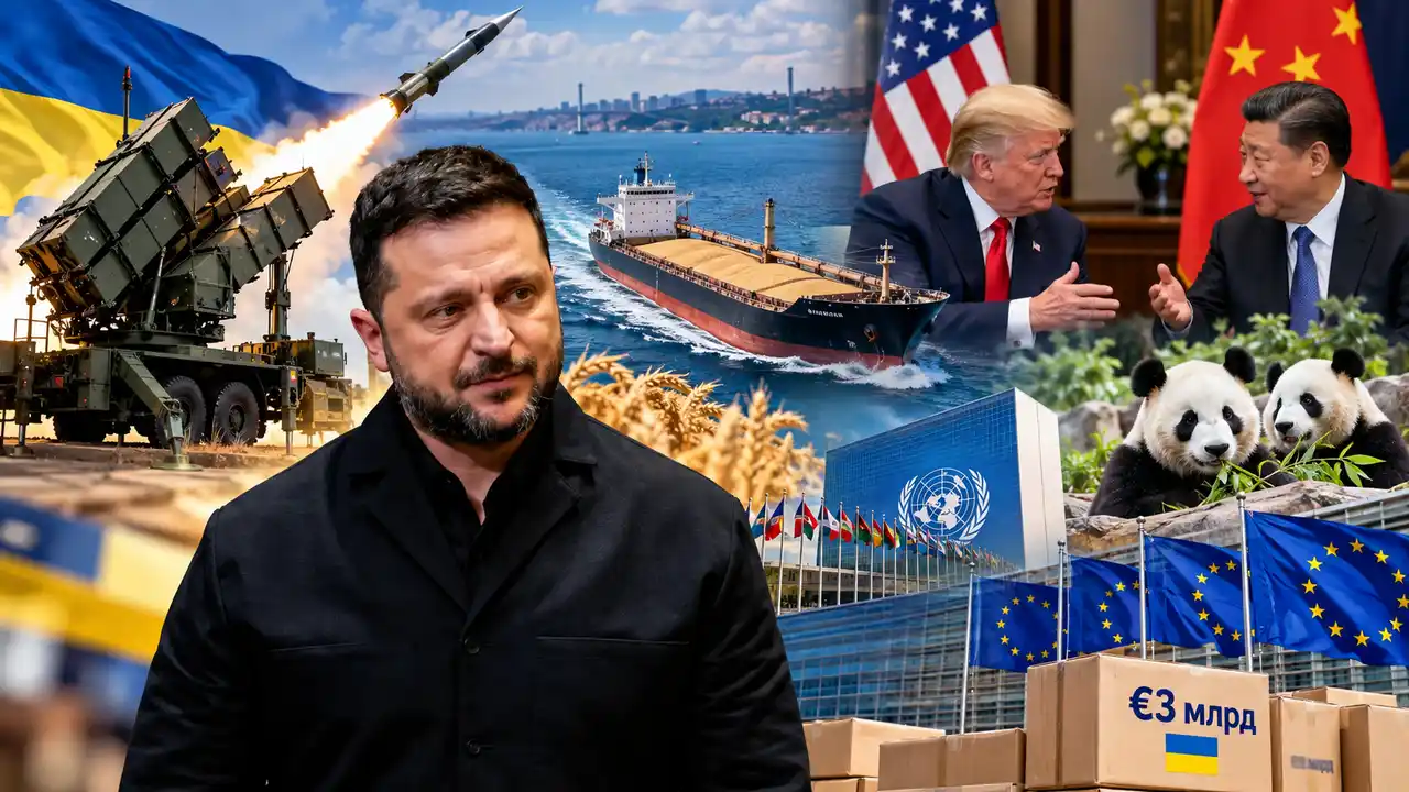Утренний обзор: ракеты Patriot, зерновой коридор и помощь союзников