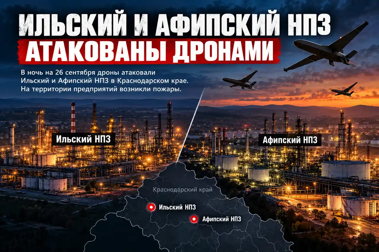 Битва логистик: Ильский и Афипский НПЗ под ударом