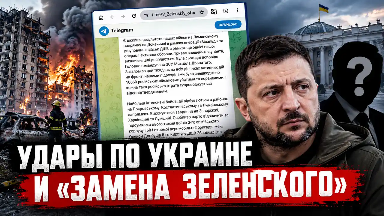 Удары по Украине и сценарий «замены Зеленского»
