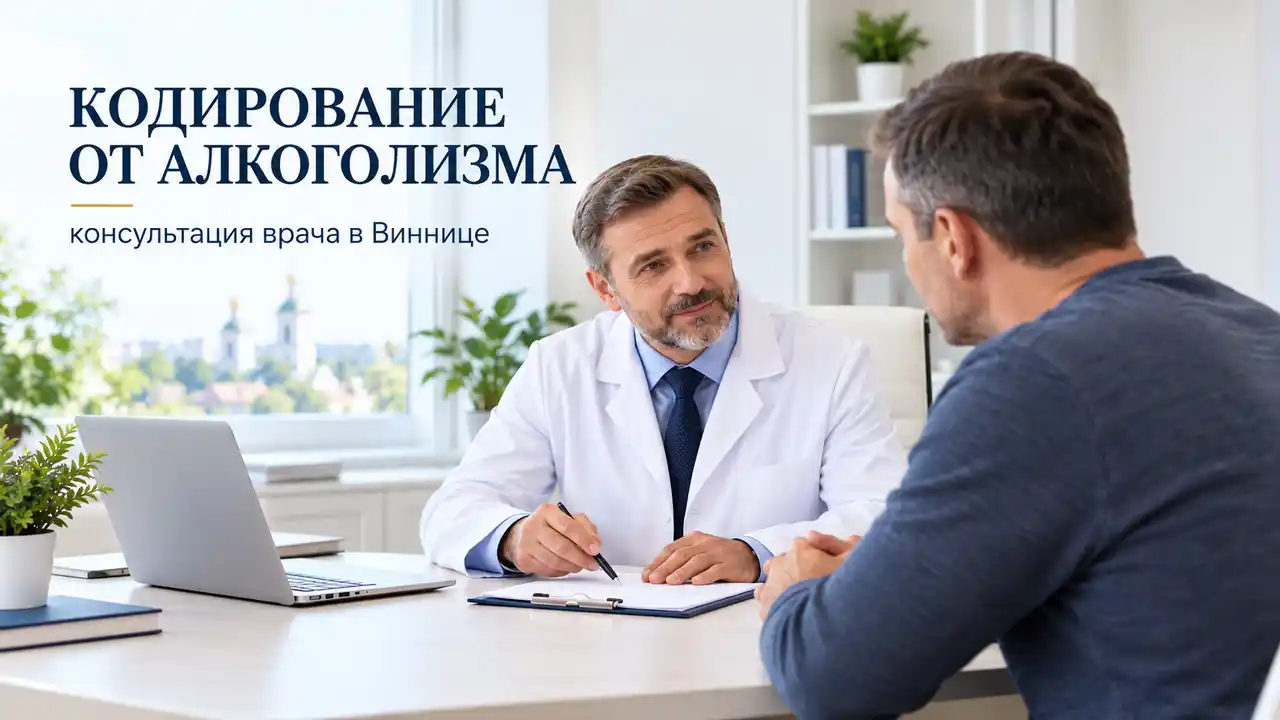 Кодирование от алкоголизма в Виннице: когда обращаться и как проходит процедура