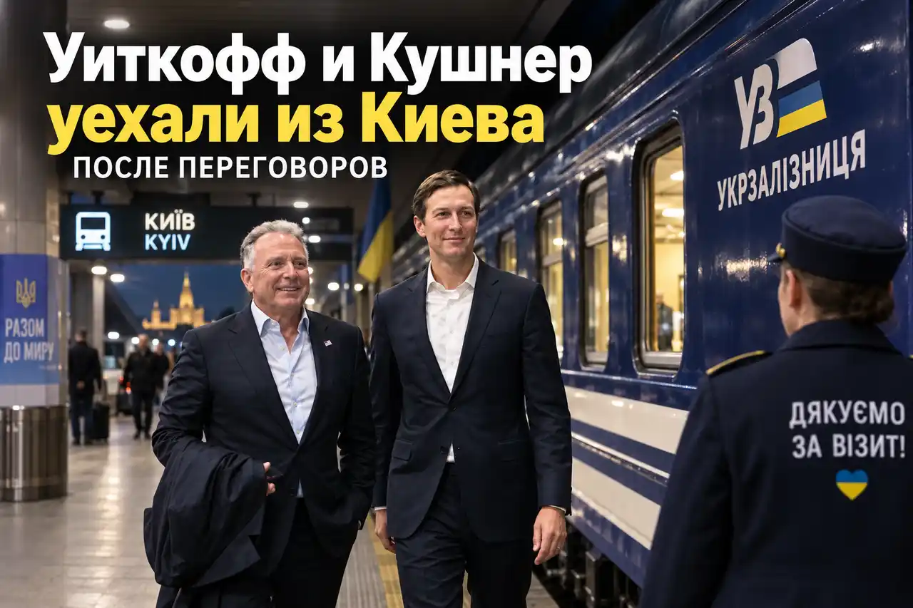 Уиткофф и Кушнер уехали из Киева после переговоров