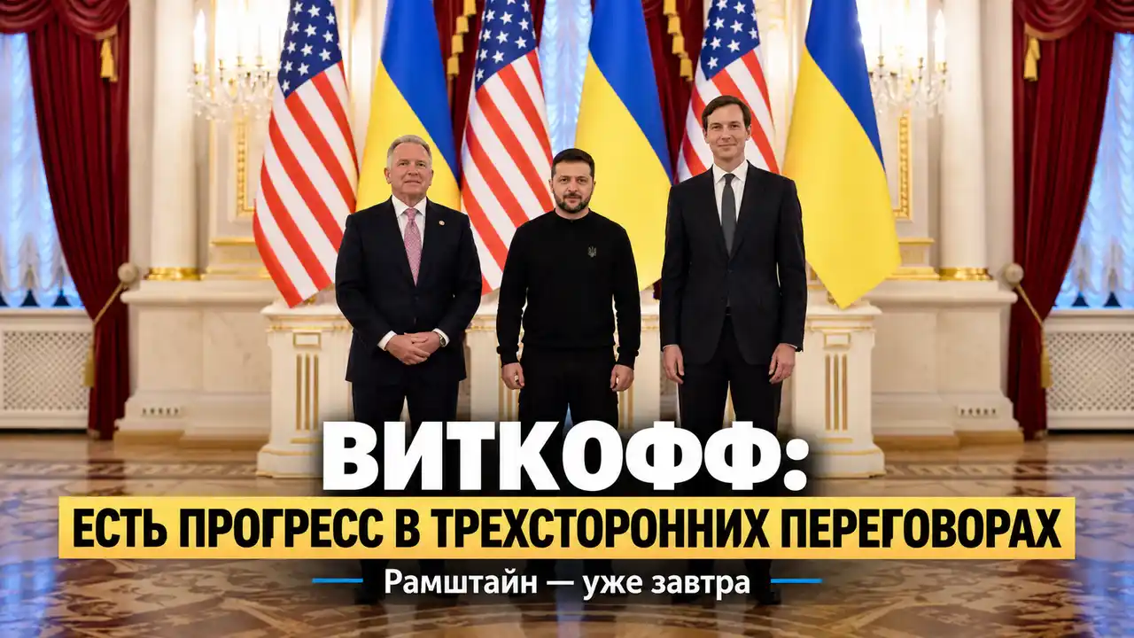 Виткофф: есть прогресс в подготовке трехсторонних переговоров