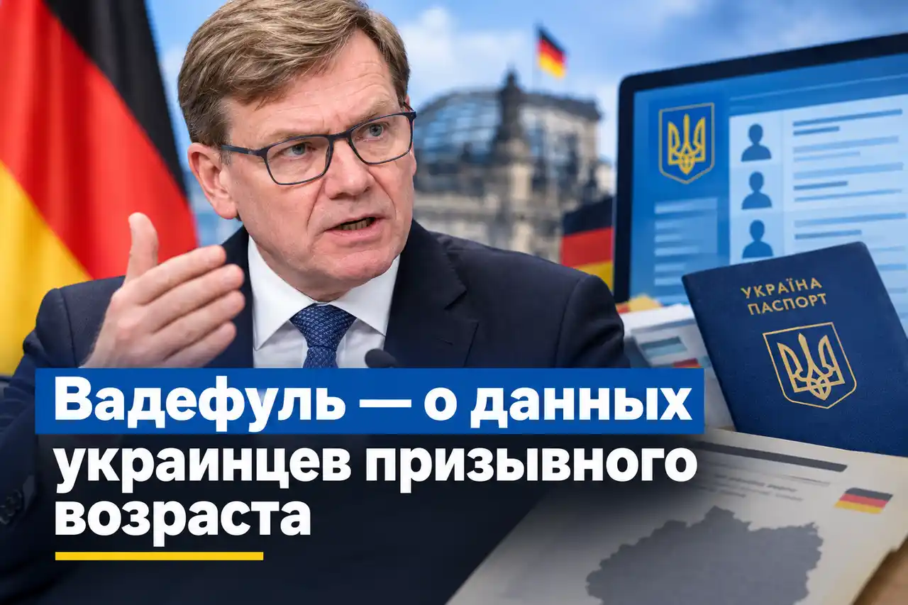 Вадефуль выступил за передачу Украине данных о мужчинах