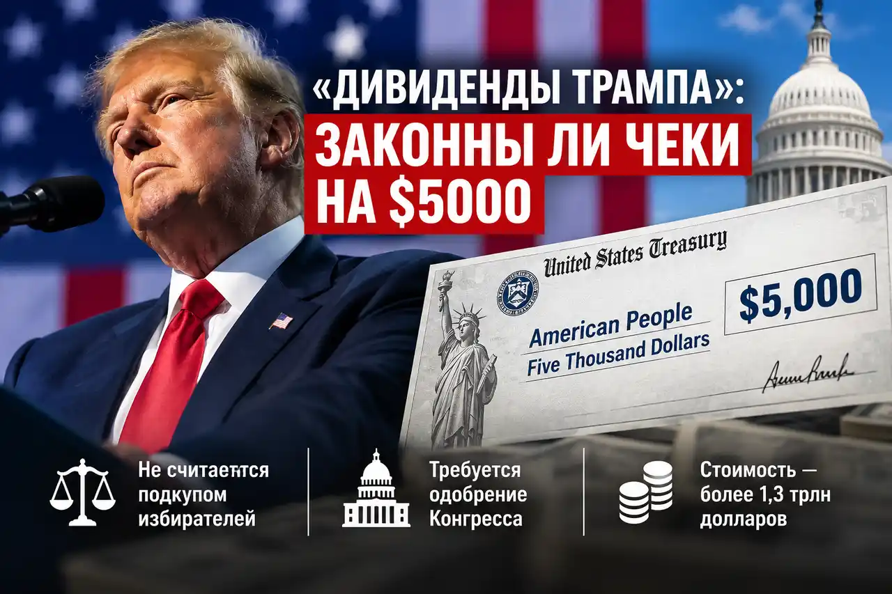 «Дивиденды Трампа»: законны ли чеки на $5000
