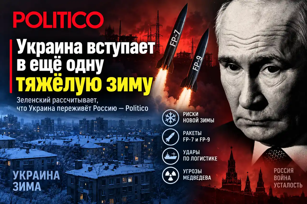 Politico: Украина вступает в ещё одну тяжёлую зиму