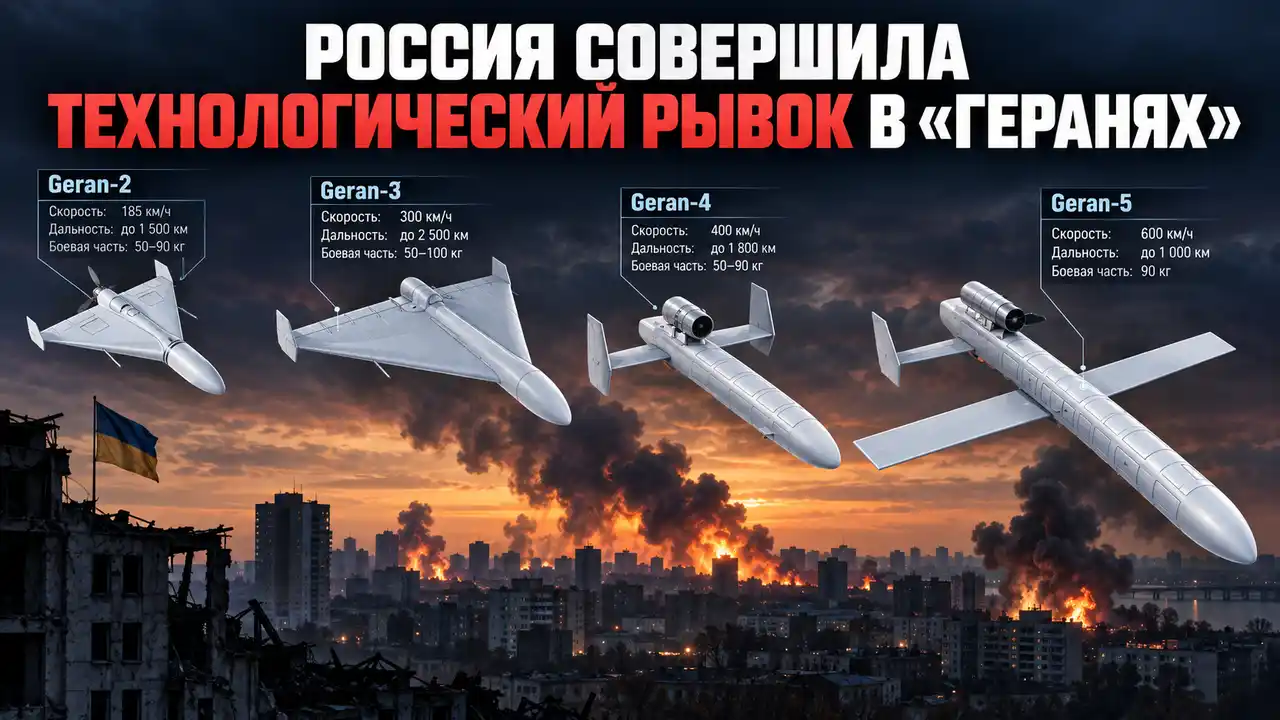 Россия совершила технологический рывок в «Геранях»