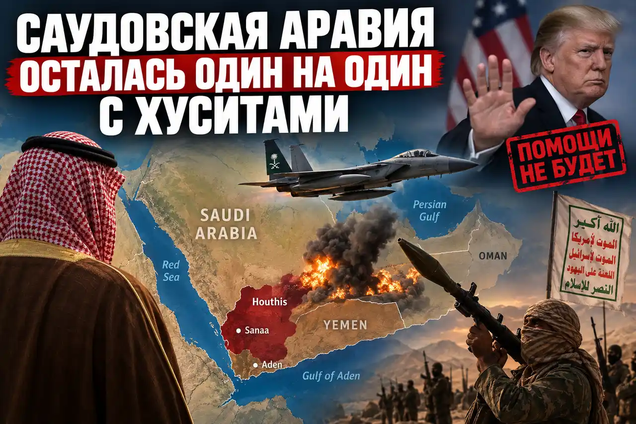 Саудовская Аравия осталась один на один с хуситами