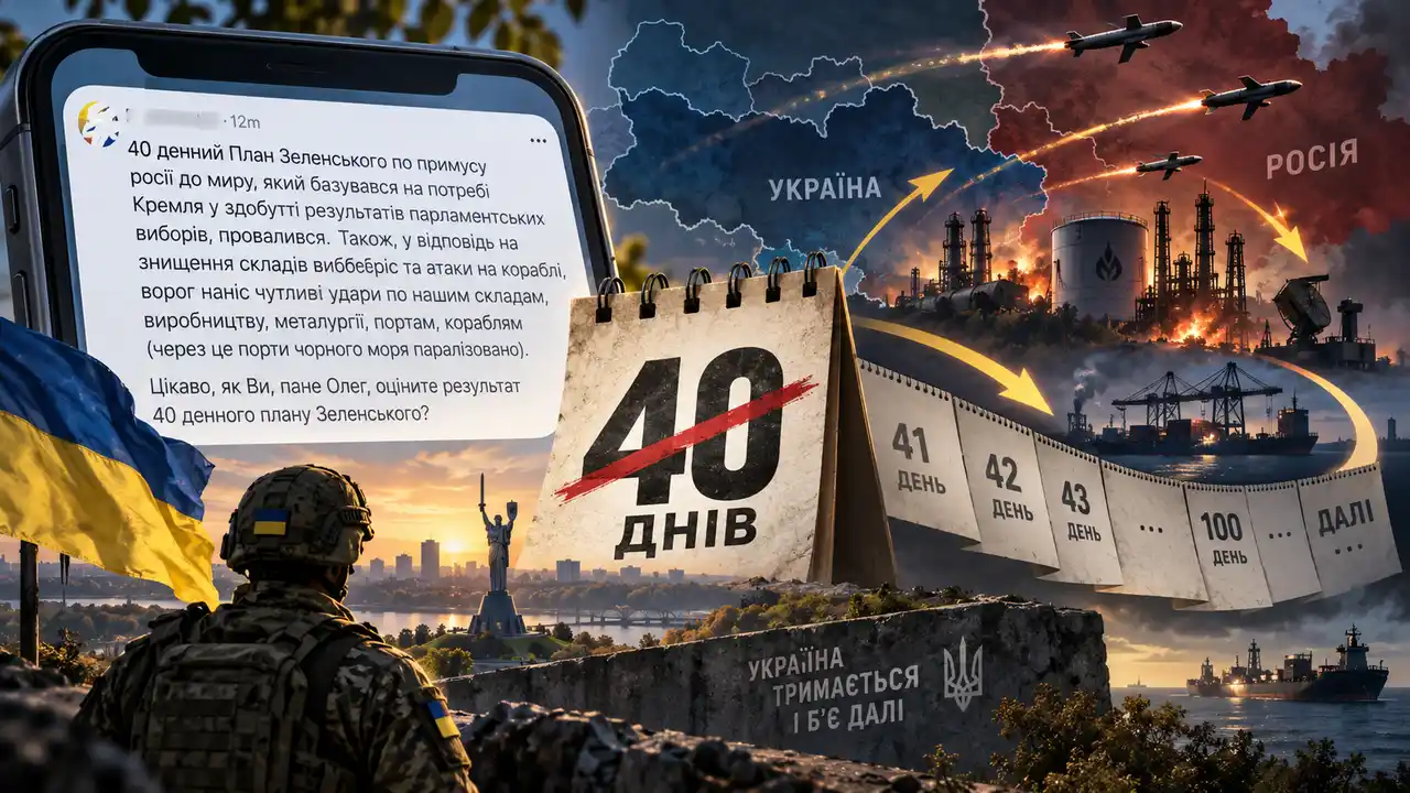 40-дневный план Украины: почему сопротивление не ограничено сроками