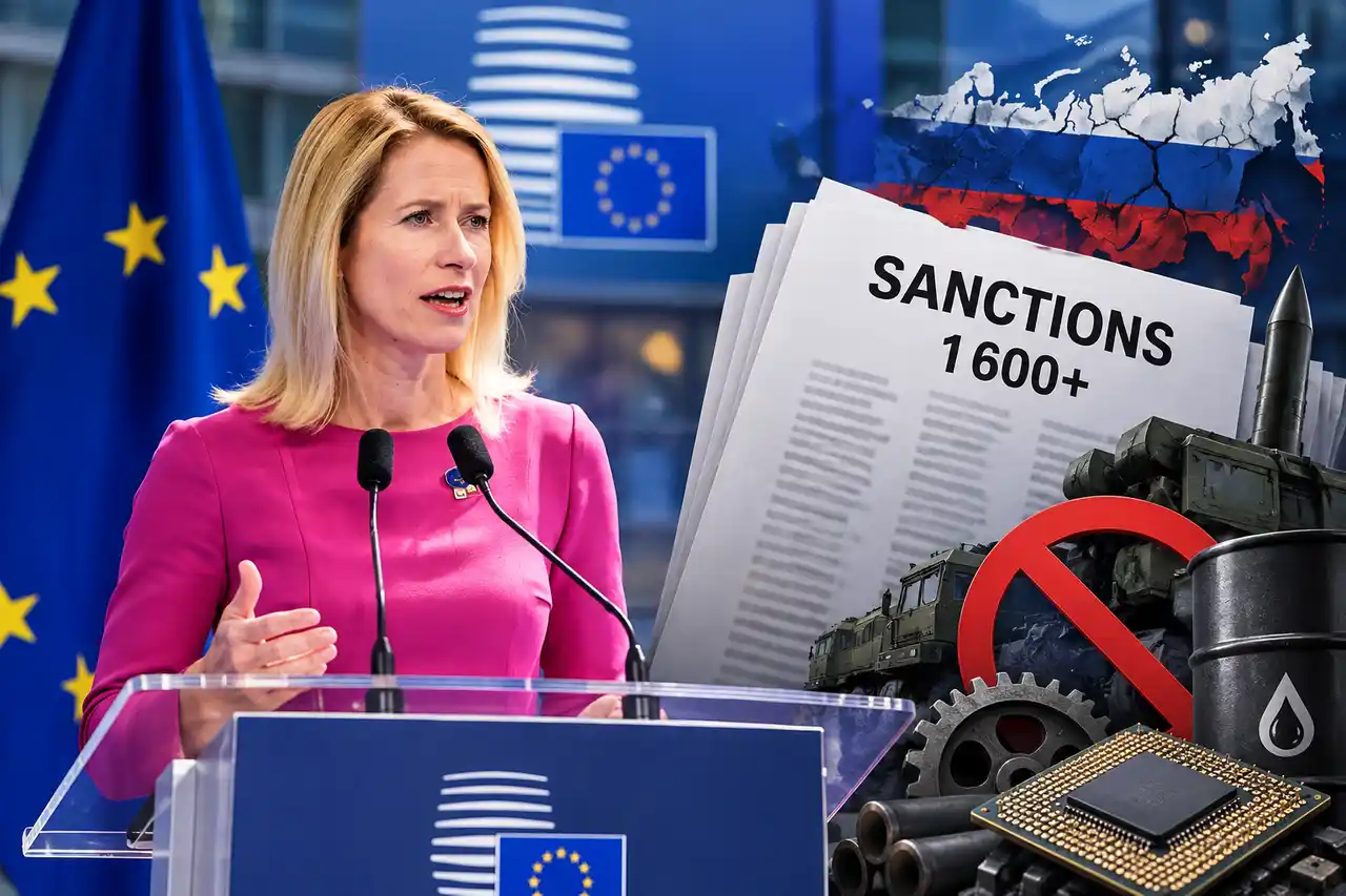 Европа усиливает давление на Россию: 1600 санкций, оружие для Украины и жёсткие заявления в Варшаве