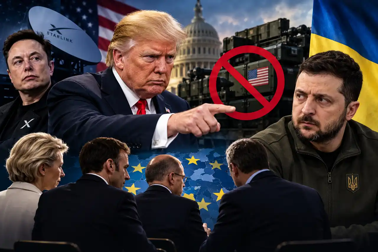 Трамп прекращает помощь Украине: давление на Зеленского, роль Маска 1 Трамп прекращает помощь Украине: давление на Зеленского, роль Маска и решающая неделя для Европы