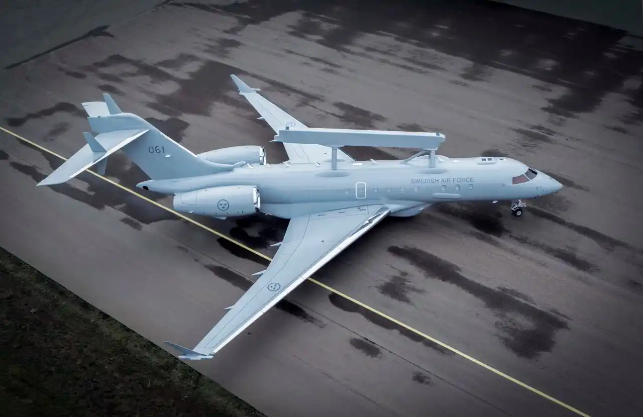 Saab представила первый GlobalEye для Швеции взамен самолётов, переданных Украине 1 Saab представила первый GlobalEye для Швеции взамен самолётов, переданных Украине