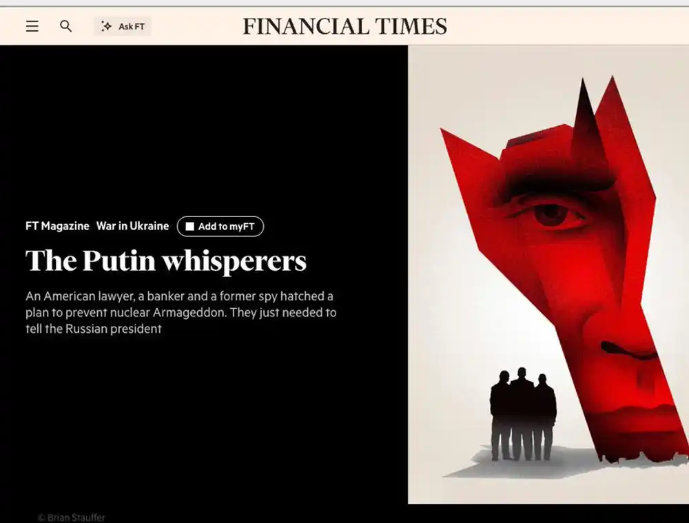 Тайный канал к Путину: как сорвался мирный план 2023 года 1 Тайный канал к Путину: как сорвался мирный план 2023 года