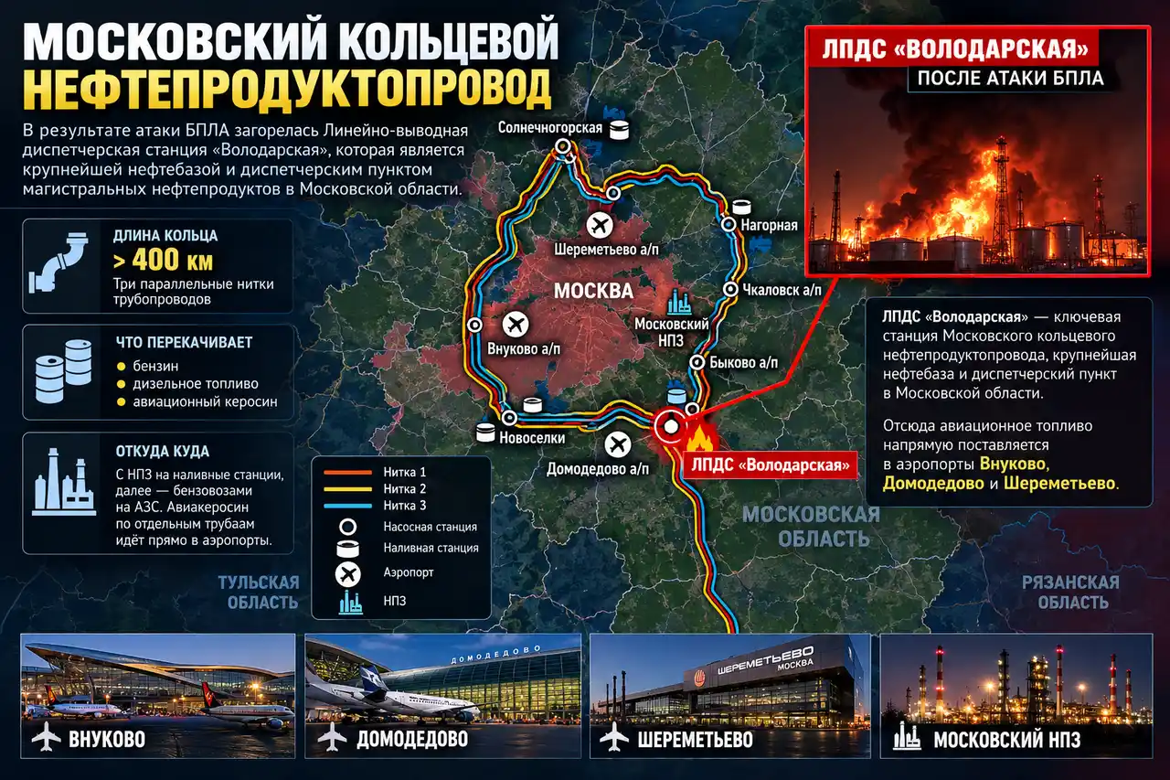 Битва логистик: удар по топливному кольцу Москвы 1 Битва логистик: удар по топливному кольцу Москвы