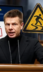Гончаренко в «Миротворце»: здесь уже тонкий лёд