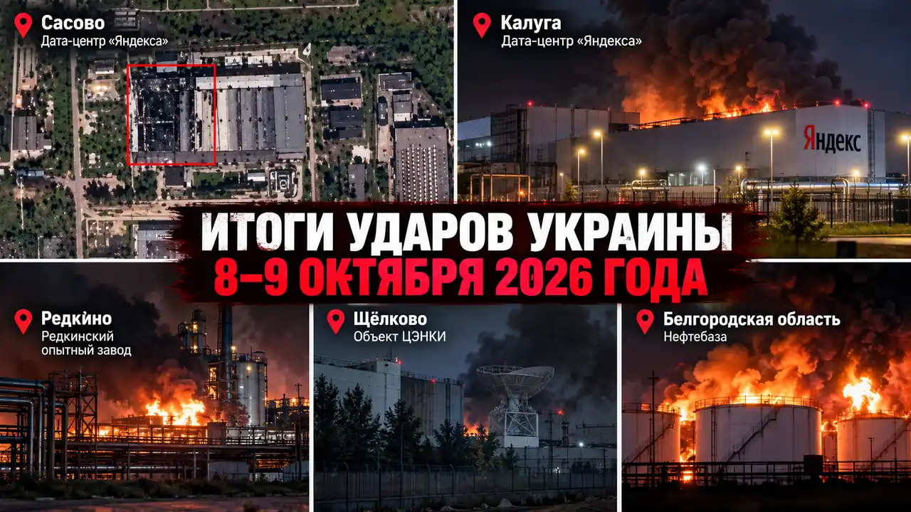 Два дня ответных ударов Украины: дата-центры «Яндекса», ракетные объекты и нефтебаза