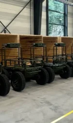 Дания получила девять роботизированных комплексов Dropla 4×4