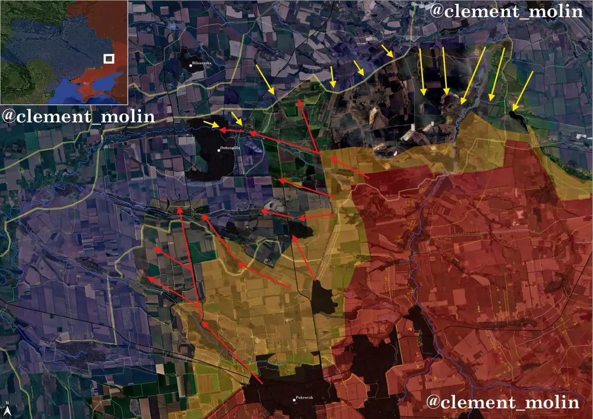 OSINT: битва за Доброполье остается крайне масштабной 1 temp photo 101911